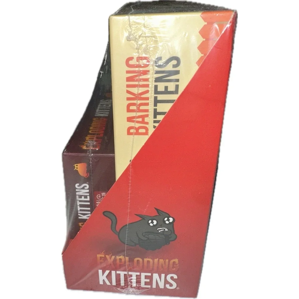 Exploding‎ Kittens Bundle Original Edition And Barking Kittens Expansion Pack